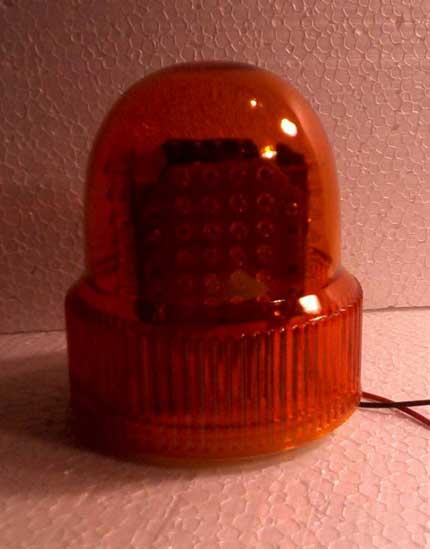 LED Round Revolving Light 12 Volt